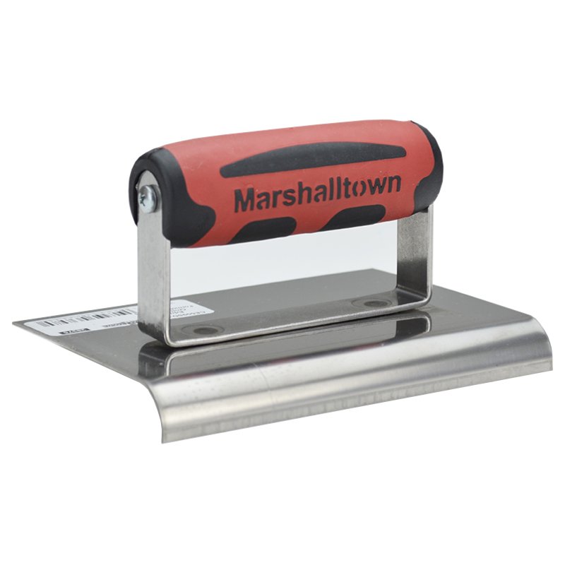 Marshalltown 6 X 4 3 4 Stainless Steel Edger DuraSoft Handle