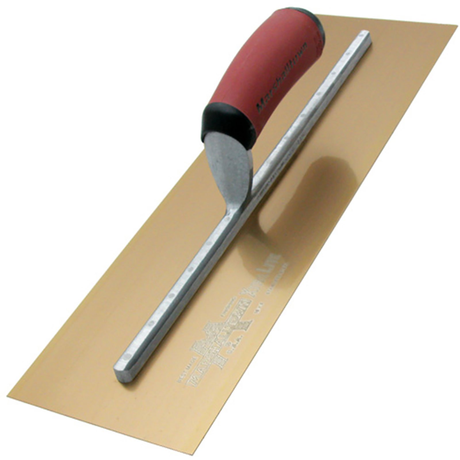 Marshalltown 13"x5" Gold Stainless Steel PermaShape Trowel DuraSoft ...